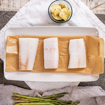 bob white cod fish box Wild White Fish Box – Kodiak Seafood Co